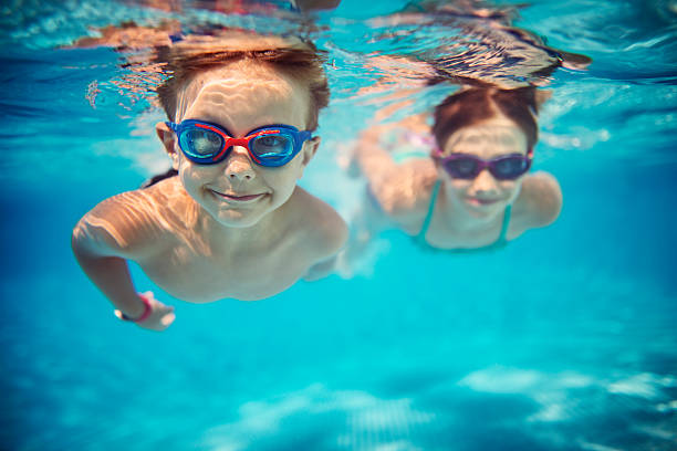 Semi-private swim lesson